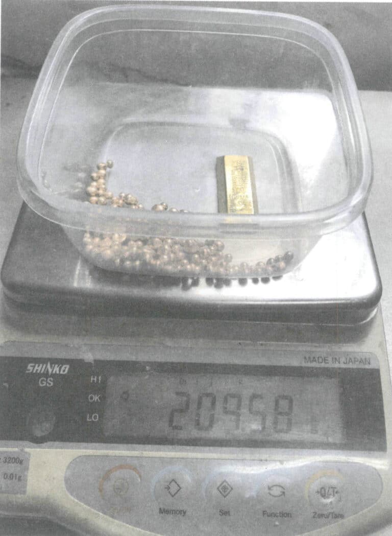 図6-13 18Kローズゴールドの配合