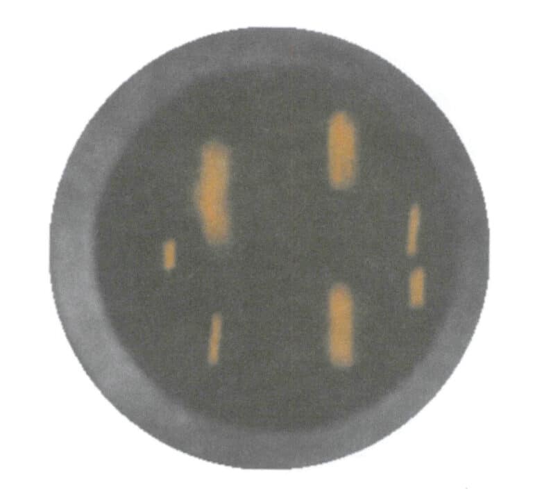 図 6-35 造粒のために水に流入する金属液