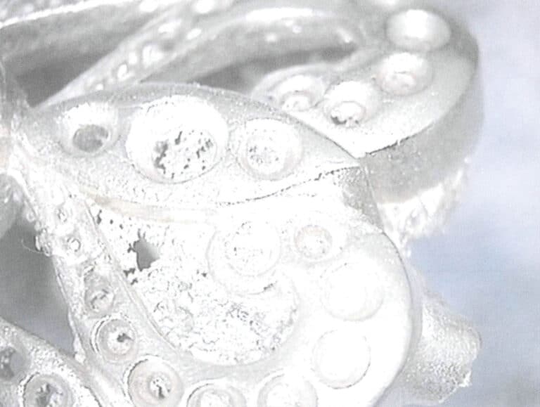 Figura 8-32 Ruvidità superficiale delle fusioni di gioielli