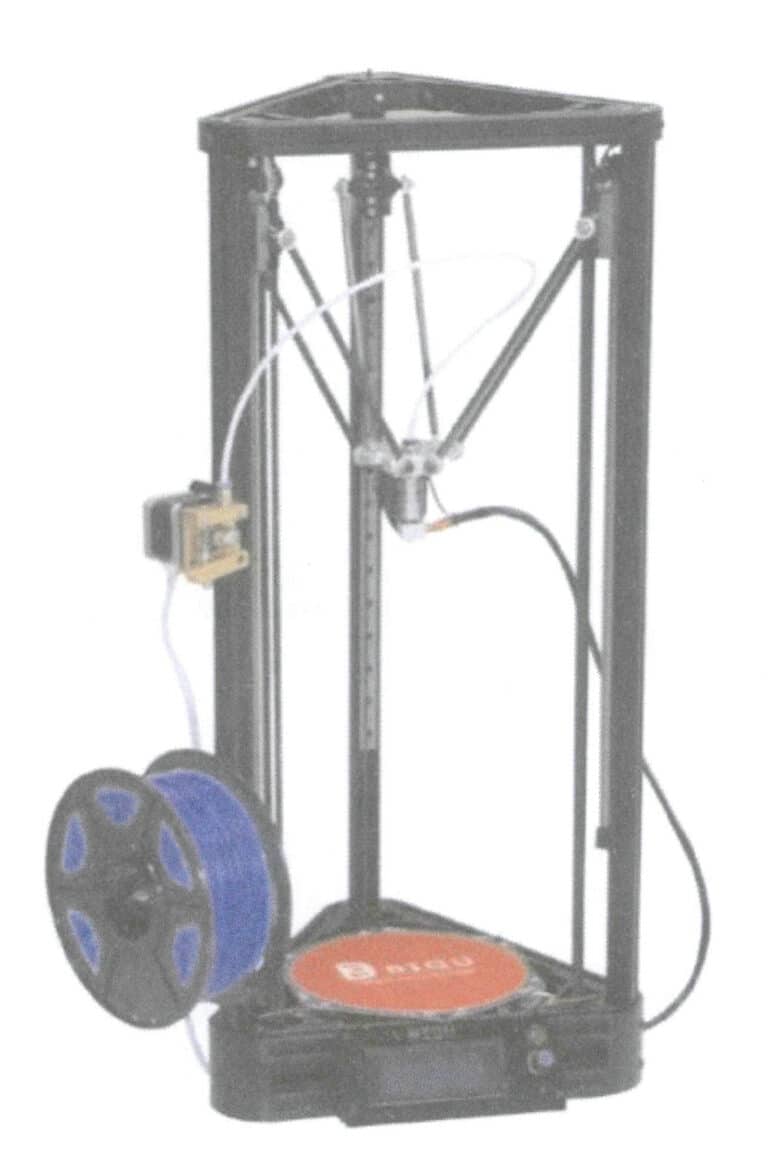 Figura 1-27 Impressora 3D triangular típica