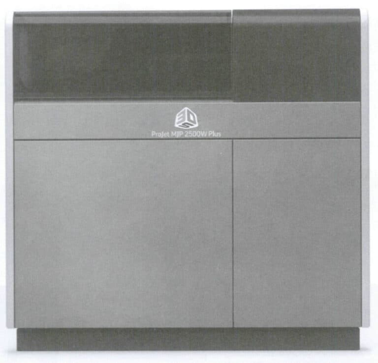 Figura 1-28 Impressora 3D de modelo em cera ProJet MJP 2500W Plus