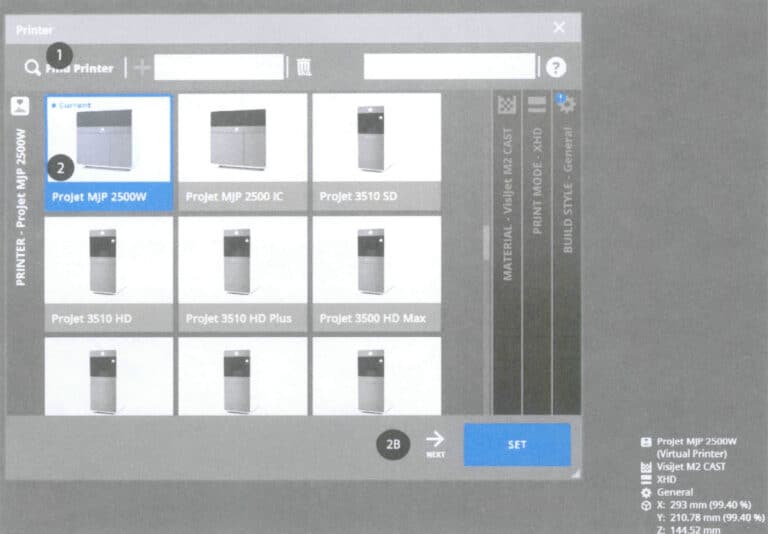 Figura 1-32 Lista de impressoras