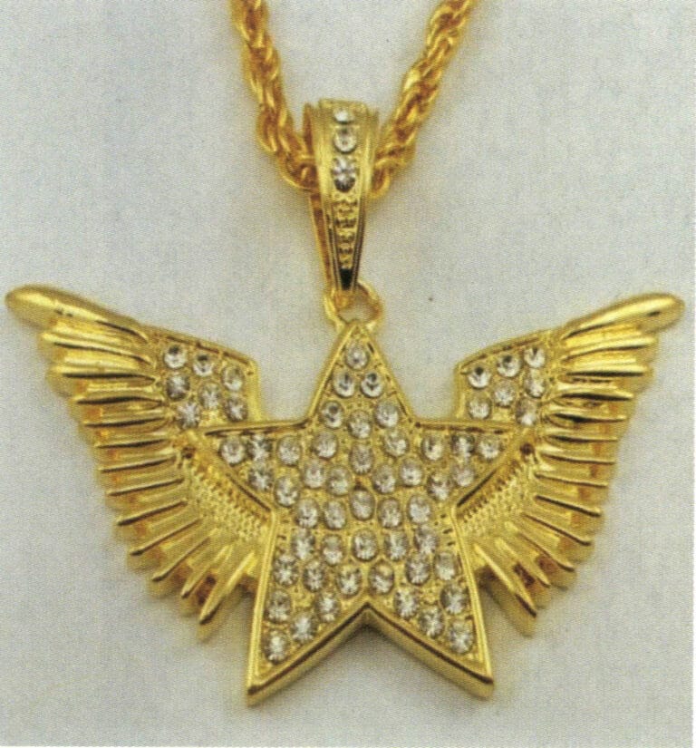 Zinc alloy pendant