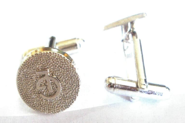 Zinc alloy cufflinks