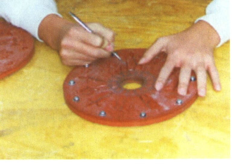 Figure 4-16 Cutting mold technique