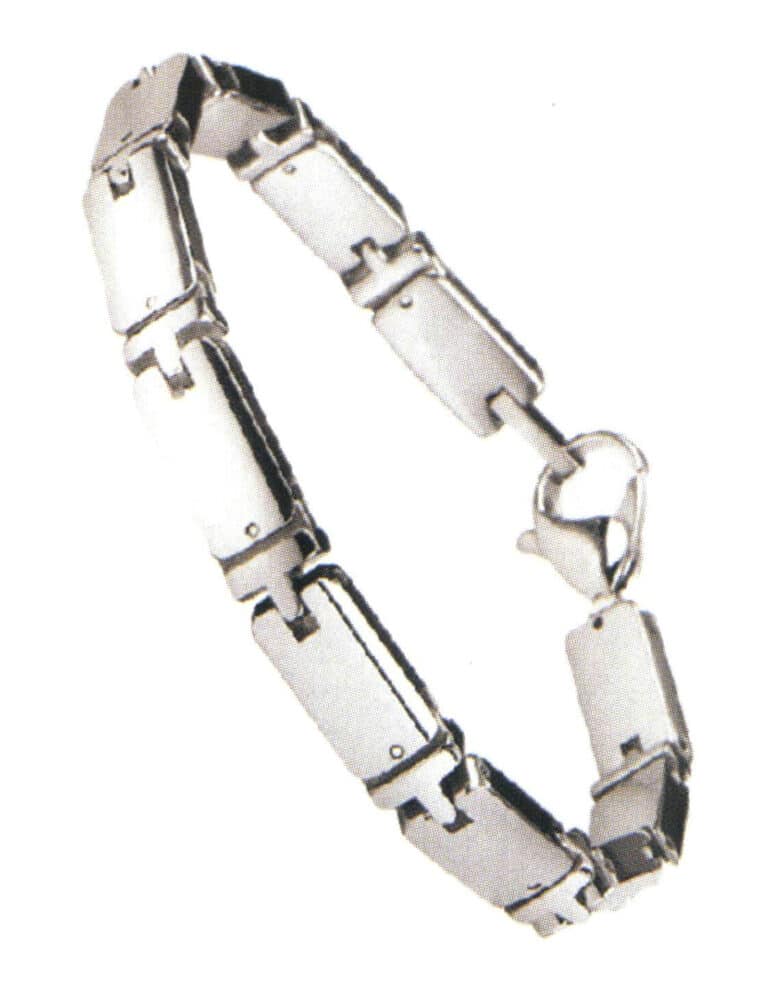 Pulseiras de aço de tungsténio simples