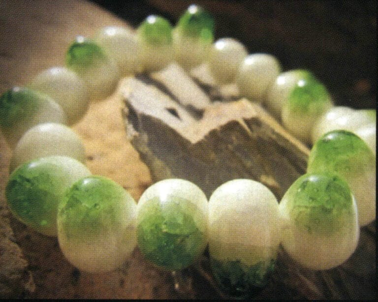 Crackle Glaze Ceramic Bracelet