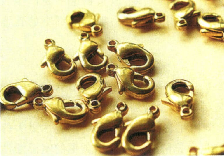 Figure 2-7 Brass processed lobster clasp