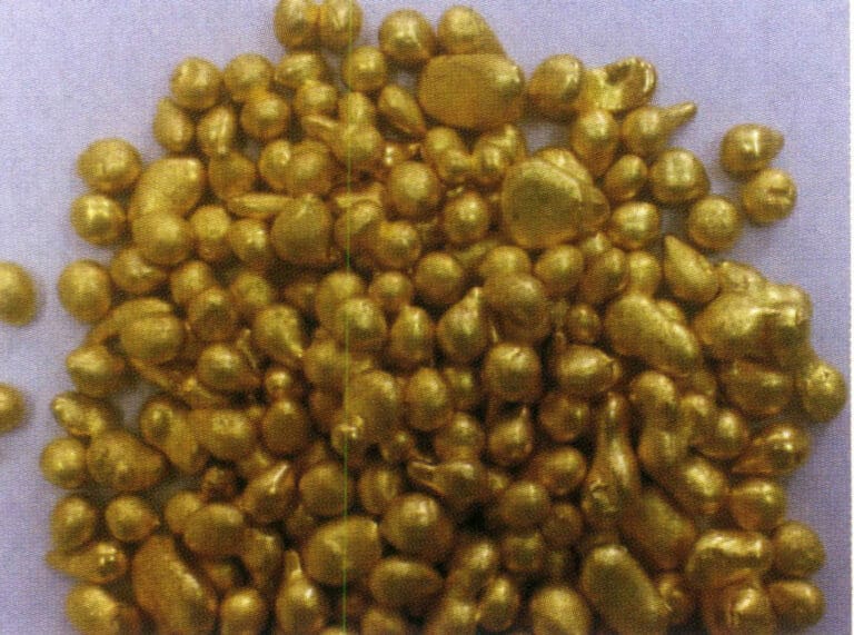 Figure 2-24 Bronze particles