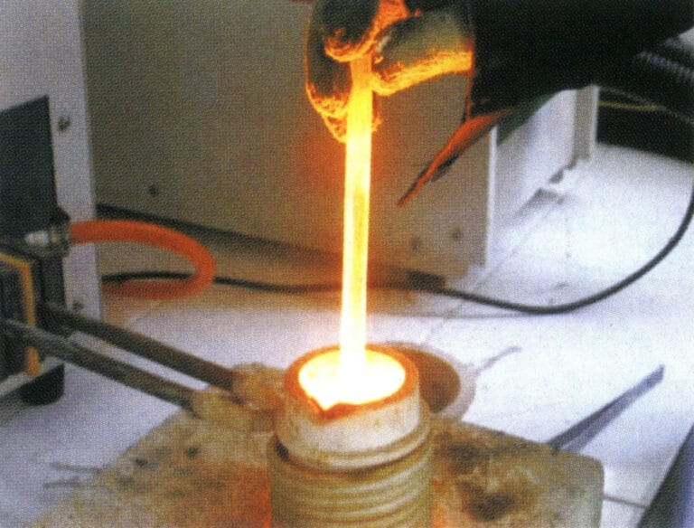 Figure 2-26 Induction Melting of Copper Alloys