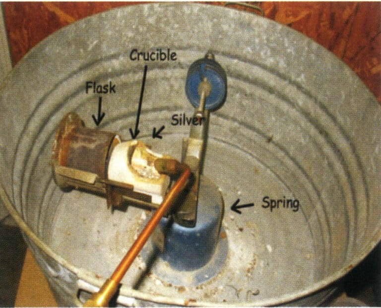 Figure 2-27 Simple Centrifugal Casting Machine Manual Pouring