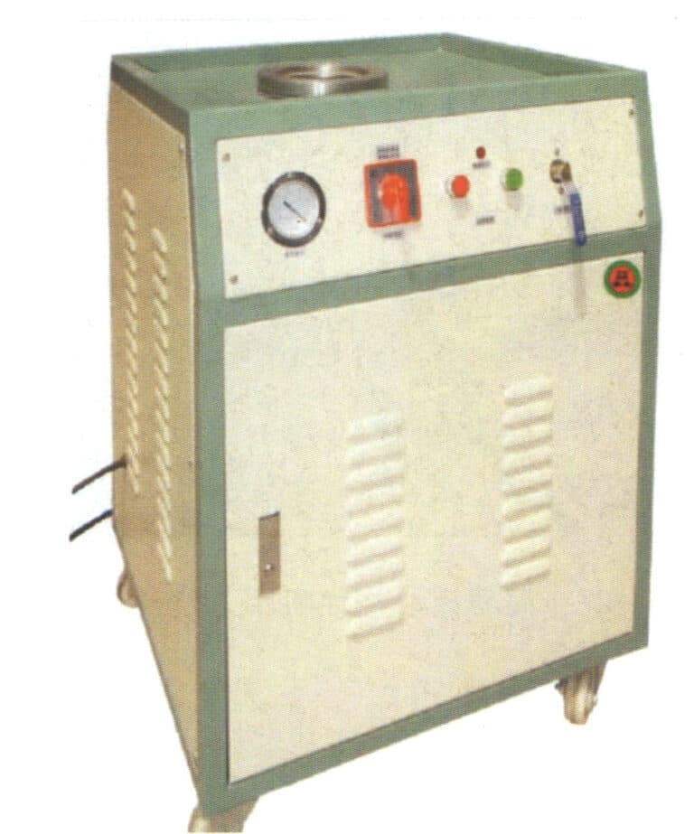 Figure 2-28 Manual pouring with the suction machine