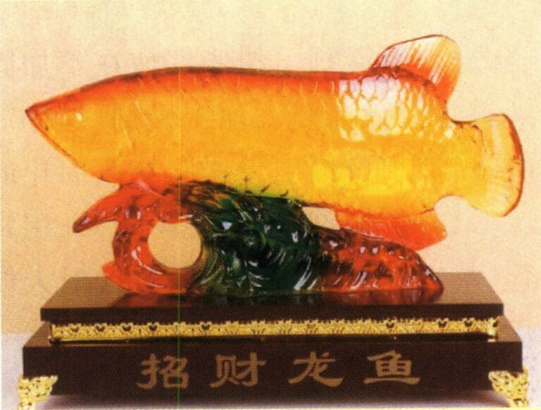 Imitation colored glass resin crafts