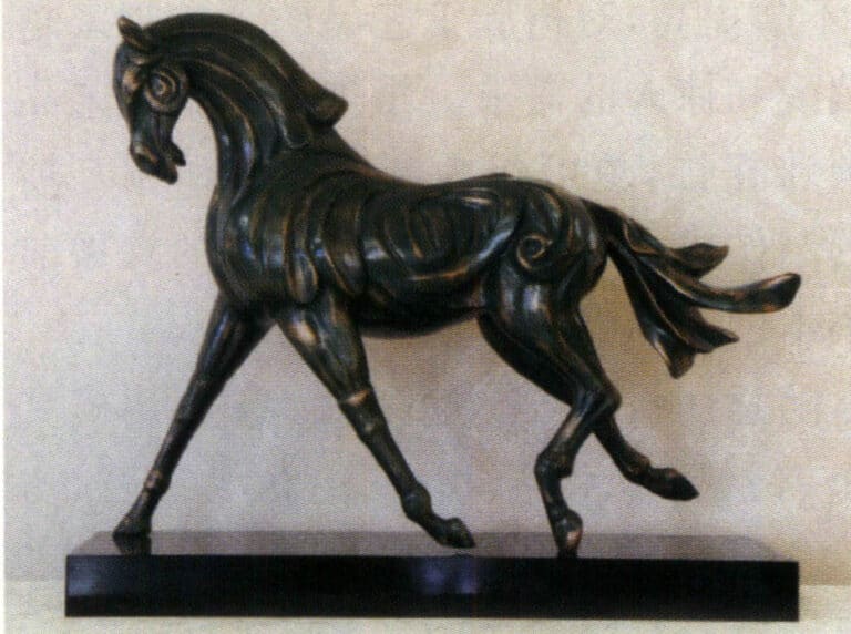 Imitation bronze resin crafts