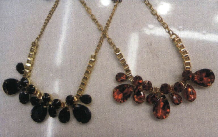 Acrylic necklaces