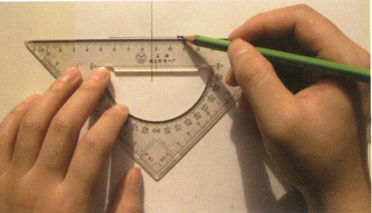 Triangle ruler