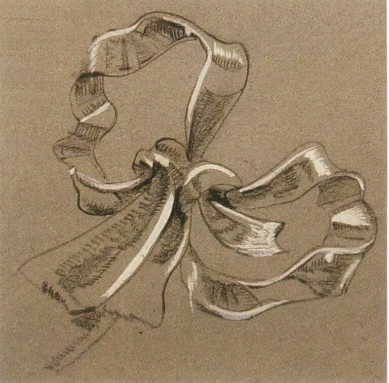 Charcoal pencil technique for silver.