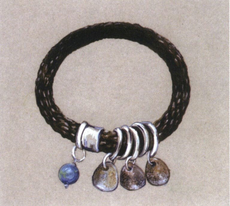 Gouache technique for silver.