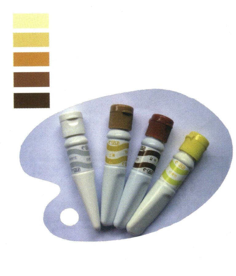 The mixing of golden color and commonly used colors