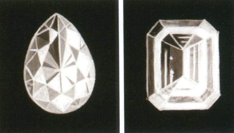 Step 6: Deepen the colors of the brightest facets to highlight the contrast between light and dark and refine the colors and lines of each facet