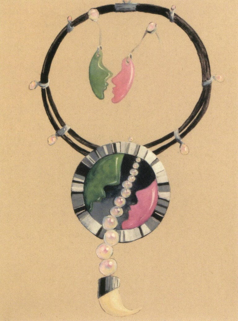 Πρόκειται για μια σειρά έργων τέχνης με θέμα "Νοσταλγία", που χρησιμοποιούν ένα συνδυασμό διαφορετικών υλικών, όπως μαργαριτάρια, νεφρίτη και πλατίνα, για να εκφράσουν την όμορφη αγάπη του Cowherd και του Weaver Girl που χωρίζονται από τον Γαλαξία. Τα υλικά μαργαριτάρια και νεφρίτης εκφράζονται καλά, αλλά η ζωγραφική της πλατίνας και η ανάμειξη των χρωστικών ουσιών φαίνονται κάπως στεγνά, χωρίς τη λάμψη του μετάλλου.