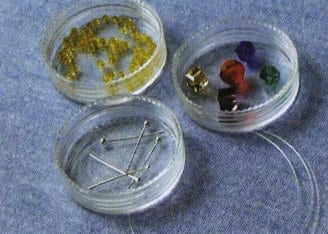 Figure 4-40 Five Gemstones in Bloom Ring Material Preparation