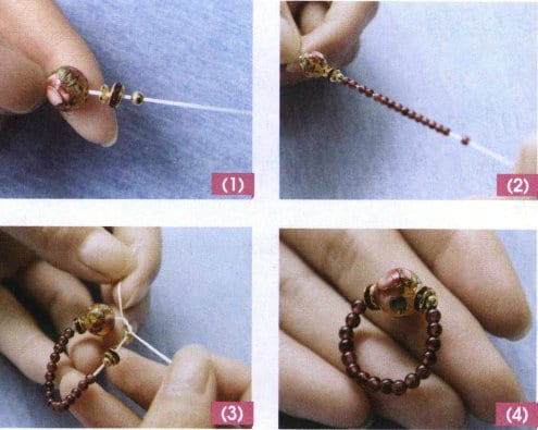 Figure 4-44 Method for making the crimson jade dream ring