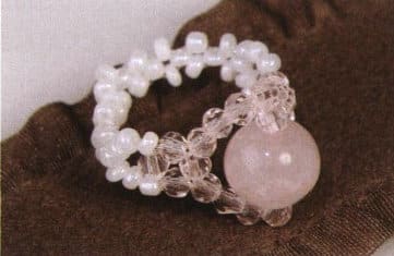 Figure 4-45 Velvet rose quartz ring style diagram