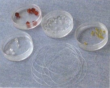 Figure 4-52 Scarlet plum blossom ring material preparation