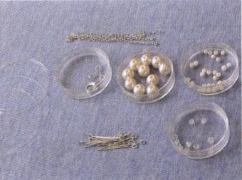 Figure 5-2 Material preparation for the entwined orb necklace