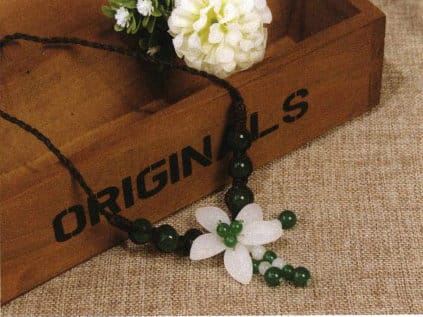 Figure 5-10 Style diagram of the Green and White Romance necklace