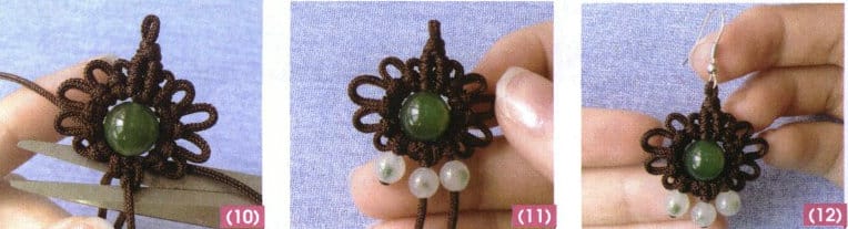 Figure 6-3 Method for Making Floral Extravaganza Earrings