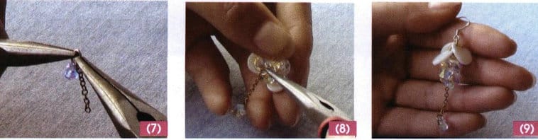 Figure 6-21 Dragonfly waltz earrings making