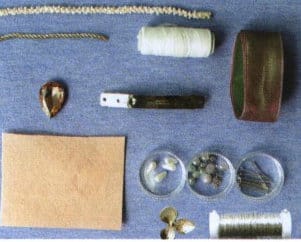 Figure 6-23 Butterfly Waltz Crystal Glow Hairpin Material Preparation