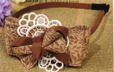 Figure 6-31 Butterfly-in-Butterfly hair clip style diagram