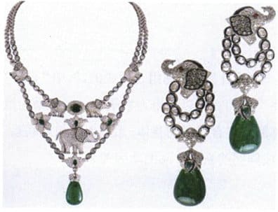 Figure 8-1 Zambia "Emerald Elephant" High-end Jewelry Series