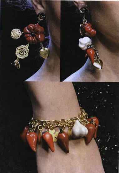 Figure 8-2 DOLCE & GABBANA Fruit and Vegetable Jewelry Collection