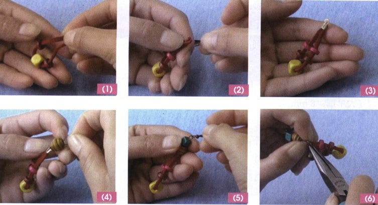 Figure 8-14 Colorful Wooden Bead Collection - Earring Making