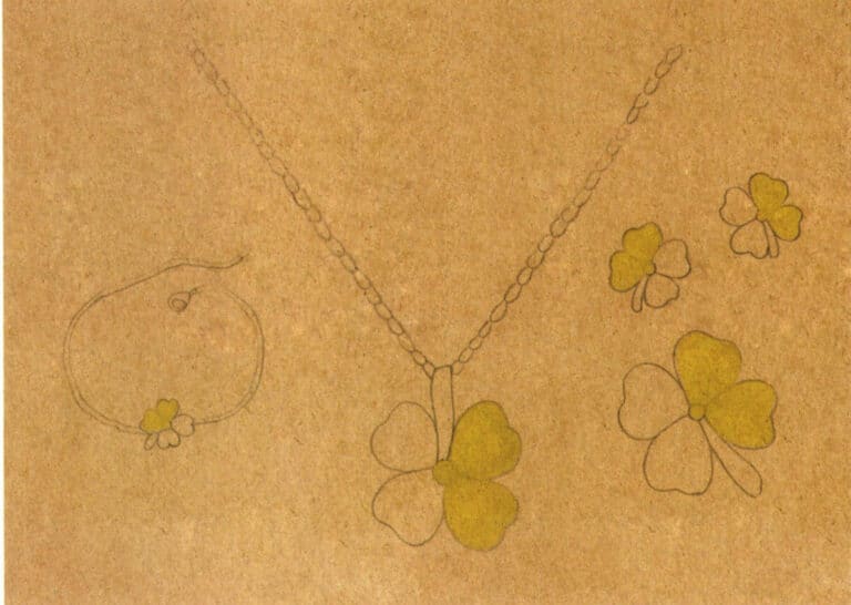 Step 05 Wet the leaf sections with a watercolor brush. Apply a diluted base layer with medium yellow after moisture absorption.