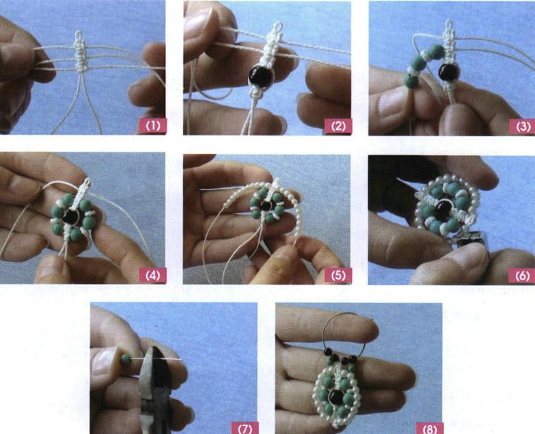 Figure 8-19 Turquoise Fantasy Collection - Earring Making