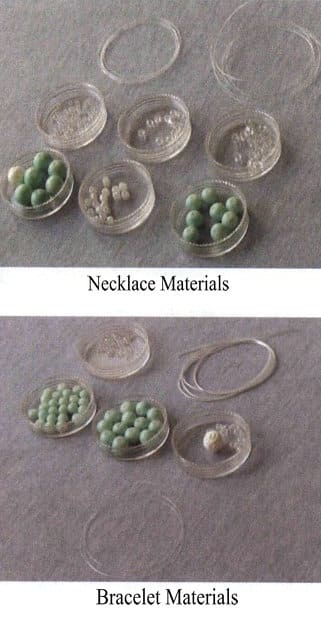 Figure 8-27 Blue and White Harmony Jewelry Collection Material Preparation