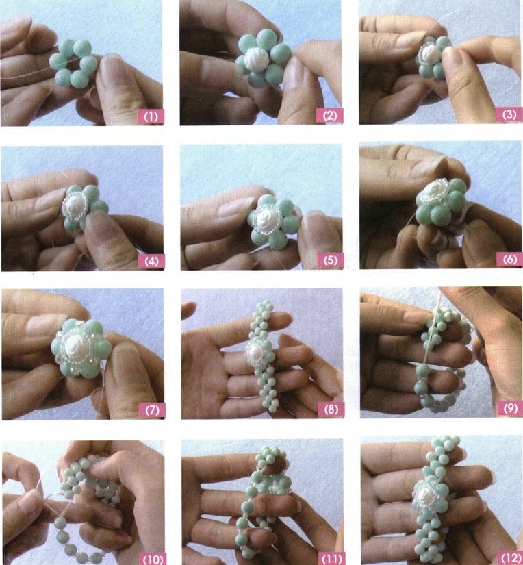 Figure 8-29 Blue and White Harmony Jewelry Collection - Bracelet Making