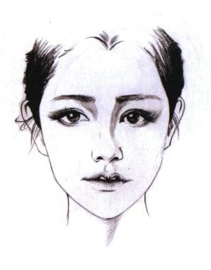 Figure 9-2 Heart-Shaped Face