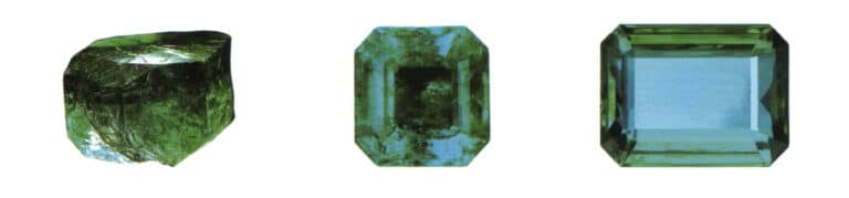 Emerald is known as the "king of green gemstones" and is a variety of beryl minerals. Generally, the best emeralds are vivid green, primarily produced in Colombia. It symbolizes rebirth, enhances self-confidence, helps relieve stress, and benefits health and longevity.