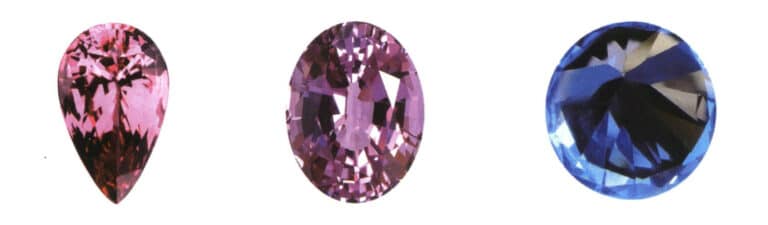 Common colors include red and blue, which are very popular. The best and most precious colors are those close to ruby red, mainly produced in Myanmar.