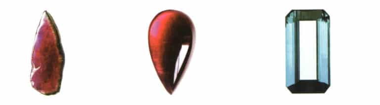 Tourmaline is the most commonly encountered type of colored gemstone, with common varieties including red, green, blue, and bi-color. It has a strong energy that can attract wealth and bring courage to people.