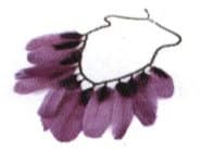 Purple: Nobility, mystery, wisdom, creativity, elegance, exaggeration, confusion, unstable pride, dignity, etc.