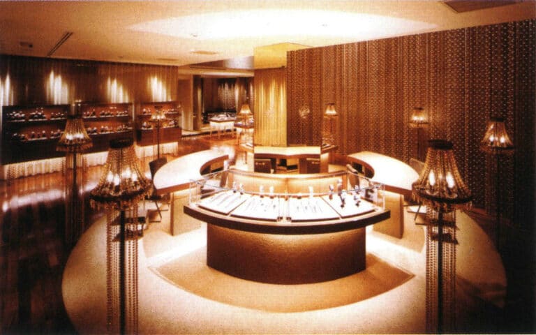 Figure 1-35 "Island Type" Jewelry Display Design