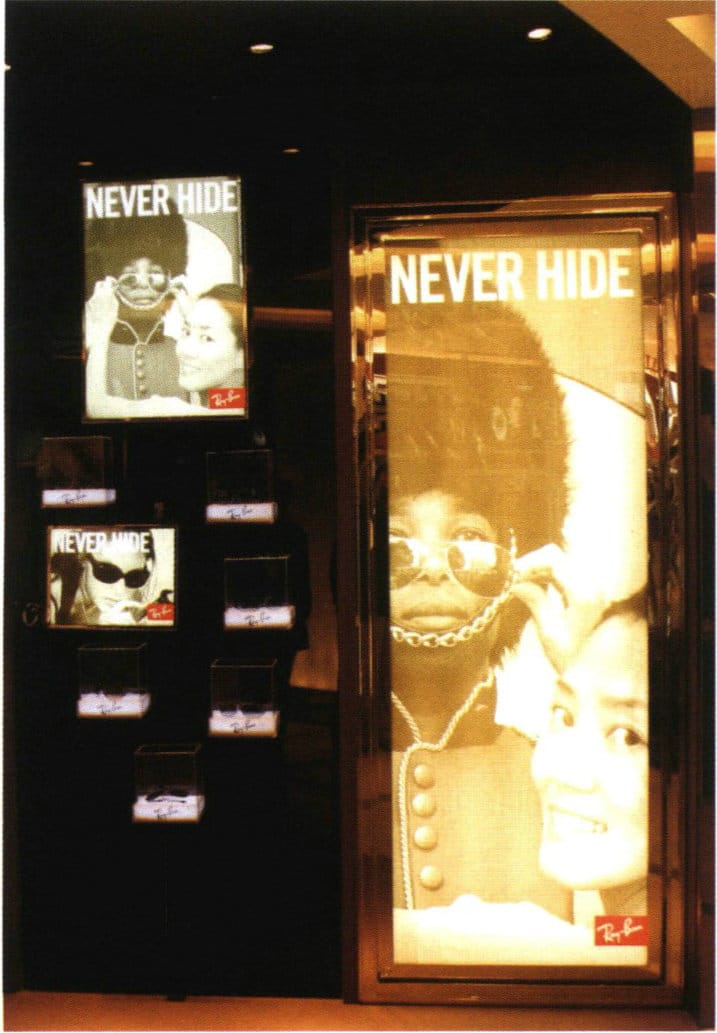 Figure 1-58 The display board will combine posters and physical objects for presentation