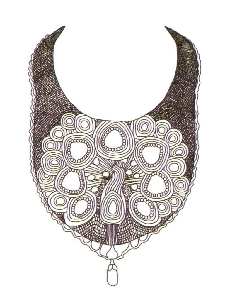 References for line drawing in jewelry design 3